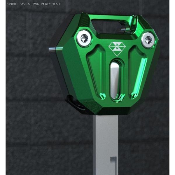 カワサキ NINJA400 キーケース キーカバー キーホルダー パーツ キーリング アルミ 削り出...