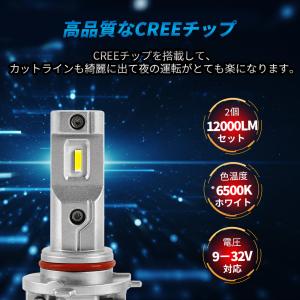 タントカスタム HB3 ハイビーム LED ヘ...の詳細画像2