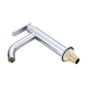 グリポッチ 立水栓 単水栓 ロングボディ手洗いボウル用 洗面水栓 蛇口 吐水口 高さ/185mm 取り付けネジ 20mm