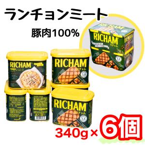 リチャム 340g x 6缶 缶詰 ポーク100% ランチョンミート 東遠 コストコ おにぎり COSTCO 31629