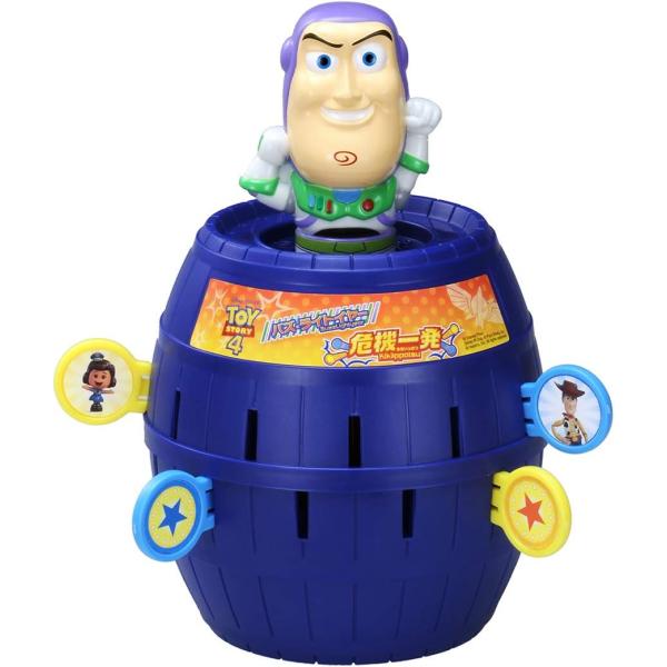 バズ・ライトイヤー 危機一発 トイストーリー 黒ひげ危機一発のバズライトイヤーバージョン タカラトミ...