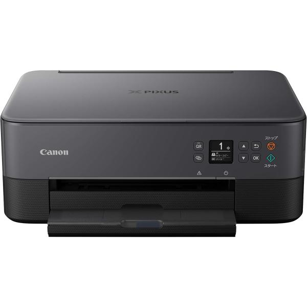 Canon プリンター A4インクジェット複合機 PIXUS TS5330 ブラック Wi-Fi カ...