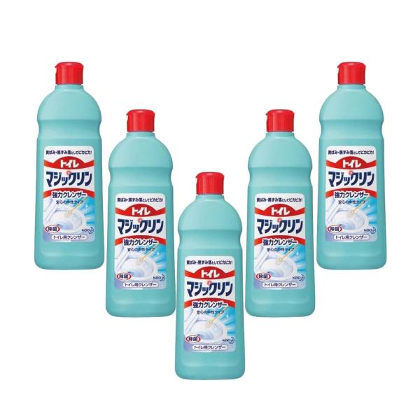 花王 トイレマジックリン 500ｇ×5本 トイレ用クレンザー 中性