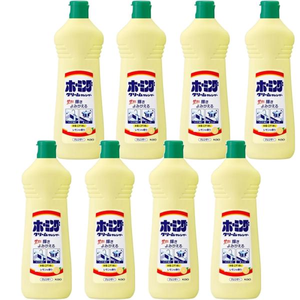 【8本セット】ホーミング クリームクレンザー レモン クレンザー 花王 400ｇ シンク 蛇口 排水...