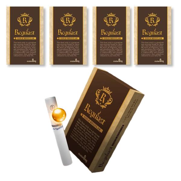 Regulast レギュラスト 電子たばこ 5箱 ニコチンゼロ イルマ対応 ノンニコチン タバコ 禁...