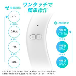 爆買ウルトラSALE 首掛け扇風機 冷却 プレ...の詳細画像5