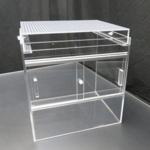 爬虫類ケース　コンパクト　平面フタ