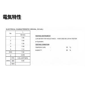 Φ5mm×7mm ファインメットビーズ50個セ...の詳細画像2