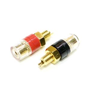 Φ4mm バナナプラグ対応パネル取り付け型金メ...の詳細画像1