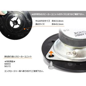 スピーカー グリル ツイーター保護用ガード2個...の詳細画像2