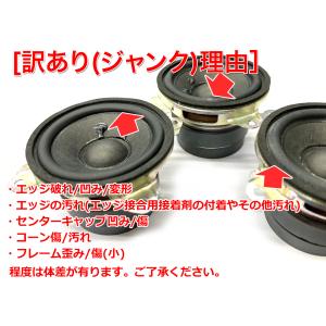 [訳あり特価][ジャンク]フルレンジスピーカー...の詳細画像3
