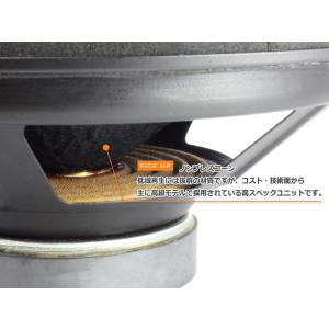 樹脂コーティングノンプレスコーンウーハーユニッ...の詳細画像2