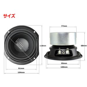 【訳あり特価】【ジャンク】4インチ(95mm)...の詳細画像1
