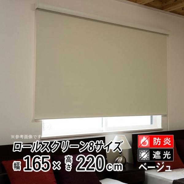 ロールスクリーン 防炎 ロールカーテン 遮光1級 ブラインド おしゃれ エクシヴ 規格サイズ エクシ...