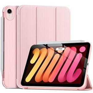 ProCase iPad Mini6 ケース 2021 8.3インチ 三つ折りスタンド スマートカバー オートスリープ対応 金属起毛テクス