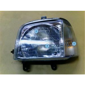 ダイハツ 純正 ハイゼット 《 S331V 》 右ヘッドライト P10300