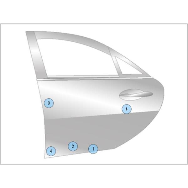 日産 純正 セレナ 《 C25 》 左リアドア P82100-24003723