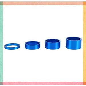 自転車 ヘッドセット スペーサー フォーク ワッシャー 軽量 取り付け簡単 合金 5m / 10mm / 15mm / 20mm アクセサリー