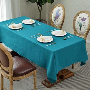 BALCONY & FALCONテーブルクロス 撥水北欧 おしゃれ 無地 高密度 140*180cm