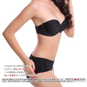 ストラップレスブラ 大きいサイズ ブラジャー ...の詳細画像4