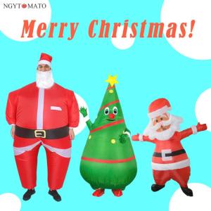 着ぐるみ 動物 インフレータブル クリスマス コ...の商品画像
