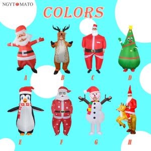 着ぐるみ 動物 インフレータブル クリスマス ...の詳細画像1