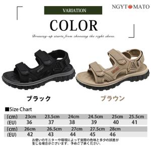 スポーツサンダル 水陸両用 サンダル メンズ ...の詳細画像1