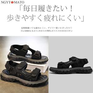 スポーツサンダル 水陸両用 サンダル メンズ ...の詳細画像2