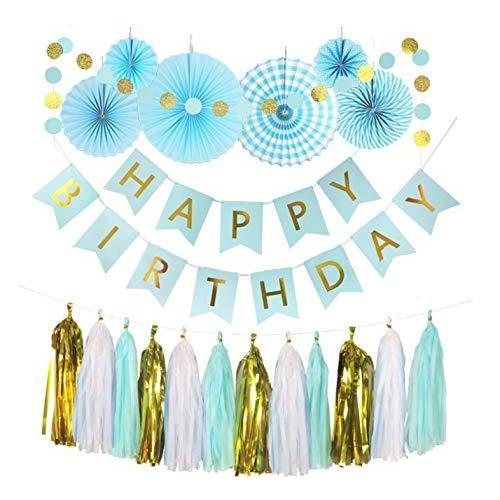 誕生日飾り付け　装飾セット　おしゃれかわいい　SNS映え　バースデーガーランド  男の子　女の子　水...