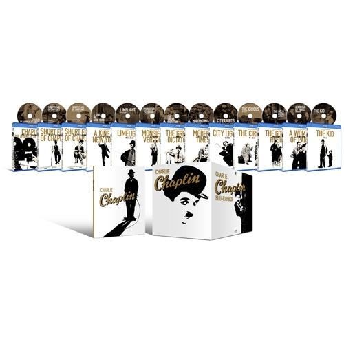 映画 チャーリー・チャップリン ブルーレイBOX 本編ディスク12枚+特典ディスク1枚