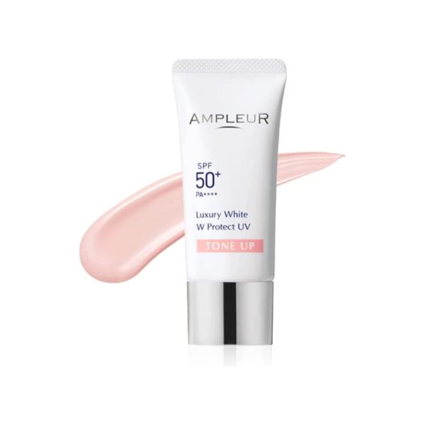 アンプルール ラグジュアリーホワイト WプロテクトUV トーンアップ 30g【SPF50+ PA++...