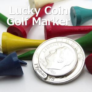ゴルフマーカー 名入れ の代わりに誕生年 ラッキーコイン