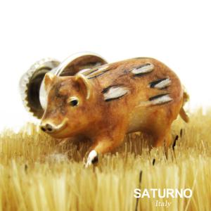 当店通常価格19800円】ラペルピン ヒツジ（ひつじ）（羊）サツルノ社 
