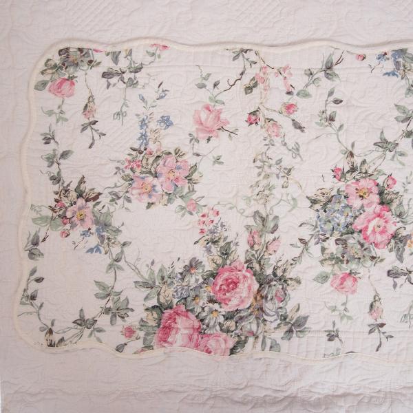 シャンドフルールキルトシリーズ マット キルト（50×80〜） キルトマット クッションマット マル...