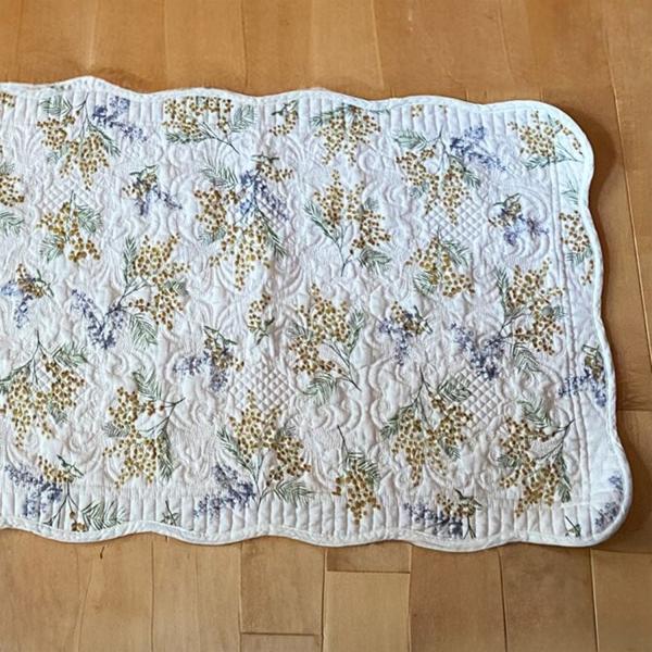 ミモサプランタン マット キルト（50×80〜） キルトマット クッションマット マルチマット シャ...