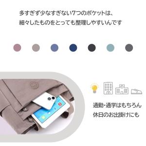 トートバッグ A4 ナイロン レディース メン...の詳細画像4