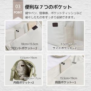 ショルダーバッグ 3way トートバッグ リュ...の詳細画像4