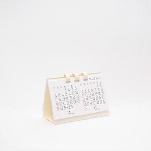 【4月始まり 2カ月カレンダー】2026年 卓上 ミニ シンプル おしゃれ 卓上 スリム オフィス ビジネス 六曜入り 日曜始まり 月曜始まり 2026年4月〜2027年4月