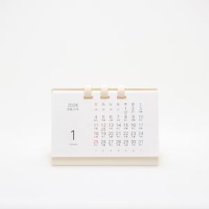 2026年 卓上カレンダー ミニ シンプル お...の詳細画像1