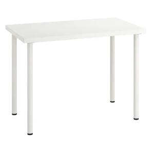 IKEA イケア LINNMON リンモン ADIL オディリス テーブル100x60 cm ホワイト/ホワイト 092.464.08