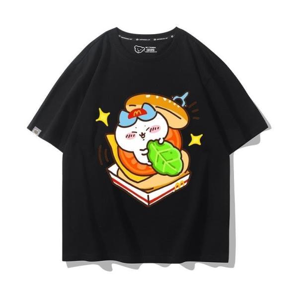 ちいかわ Tシャツ 綿 夏 子供　キッズ　半袖 薄手 カップルウェア コスプレ服 学生服 シャツ プ...