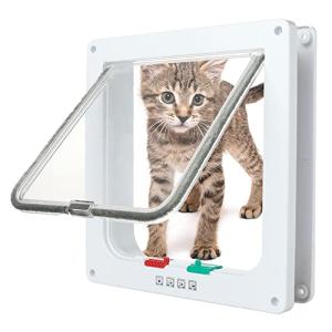 4WAY ペットドア 小型 中型 犬 猫 ペット 出入り口 ドア