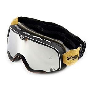 GOHAN ゴーグル レンズ バイク 原付き ジェット オフロード