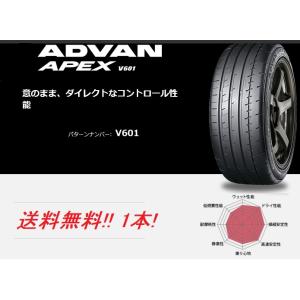 ヨコハマ アドバン APEX V601 2025年 235/40R18 タイヤ ADVAN 235/40R18 91W APEX（エイペックス） V601A ヨコハマ スポーツ