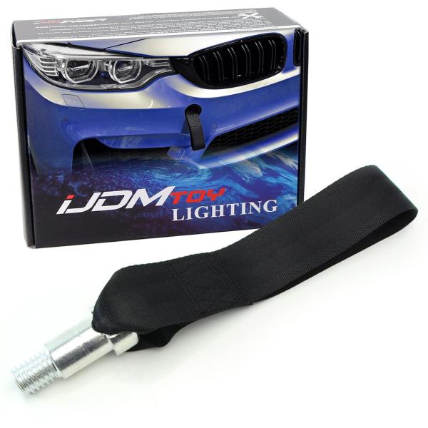 【並行輸入品】iJDMTOY 高強度レーシング牽引フックストラップセット 1個 BMW Fxx 1 ...