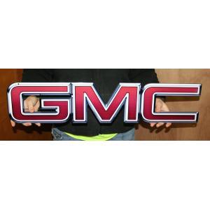 【並行輸入品】シボレーGMCエンブレムメタル大壁サイン   30 " x 7 " Chevrolet...