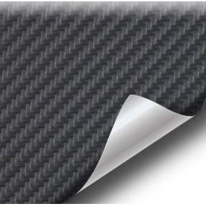 【並行輸入品】VViViD ブラックカーボンファイバー 防水 フェイクレザー仕上げ マリンビニール生...