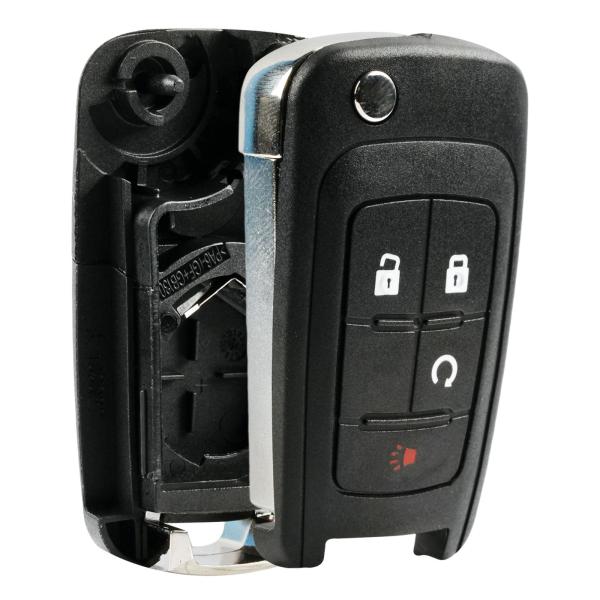 【並行輸入品】 Key Fob Keyless Entry Remote Flip Shell Ca...