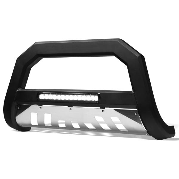 【並行輸入品】Topline Autopart つや消しブラック AVTスタイル アルミニウム LE...