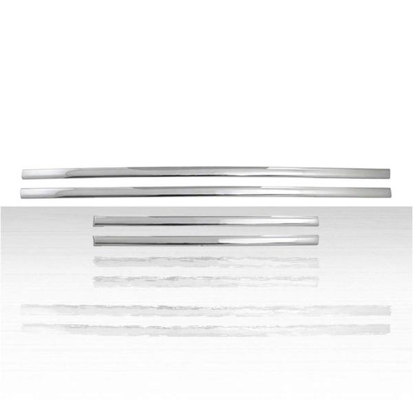【並行輸入品】 Chrome Side Molding Trim fit for Ram 2500/...